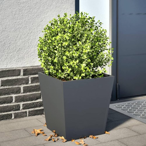 Plantekrukke 40 x 40 x 40 cm - antracitgrå
