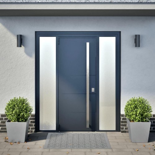 Plantekrukker 2 stk. 40x40x40 cm galvaniseret stål