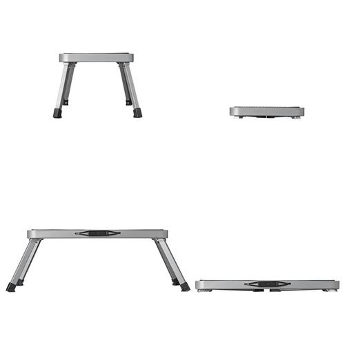 ProPlus foldbar trinstol 150 kg str. XL metal