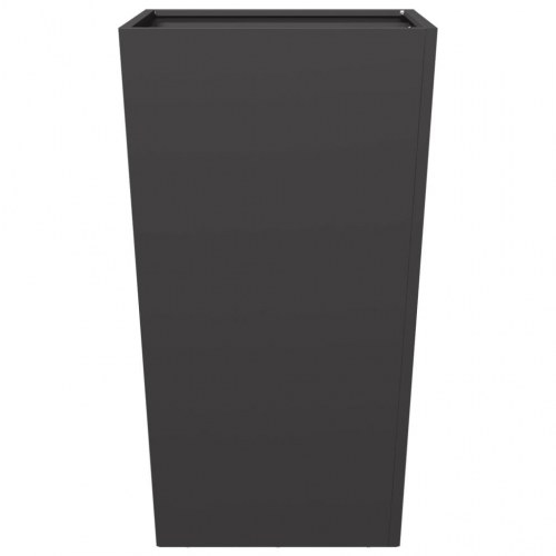 Plantekrukke 45x45x75 cm stål sort