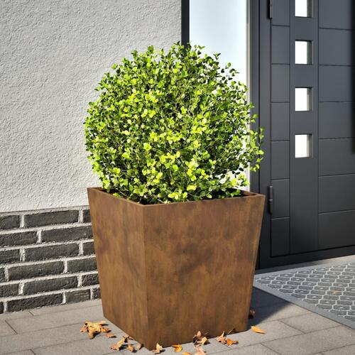Havekrukke 50x50x50 cm i vejrbestandigt stål