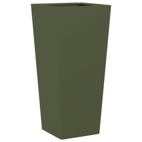 Plantekrukker 2 stk. 35 x 35 x 75 cm - olivengrøn