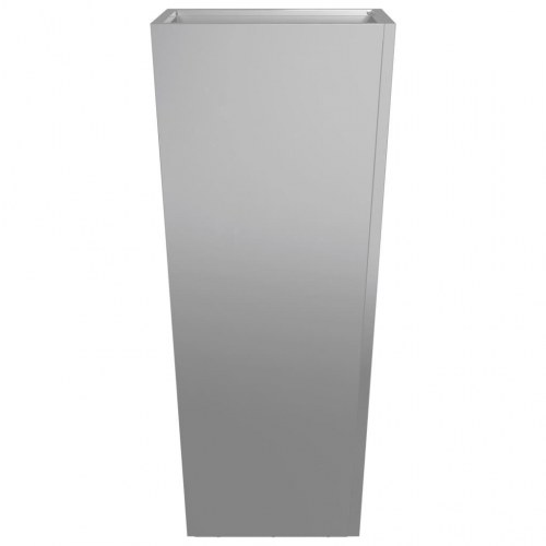 Plantekrukke 35 x 35 x 75 cm i galvaniseret stål