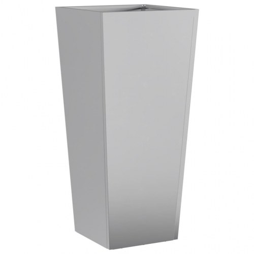 Plantekrukke 35 x 35 x 75 cm i galvaniseret stål