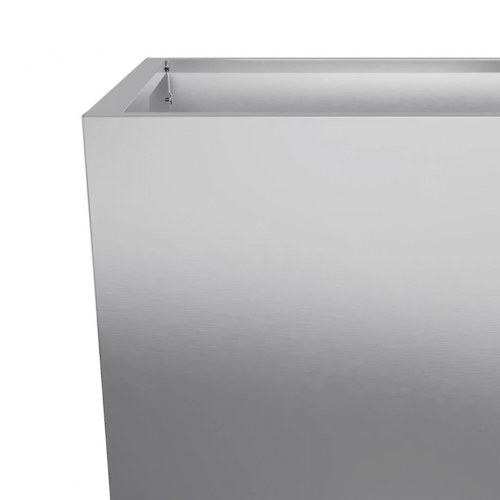 Plantekrukke 35 x 35 x 75 cm i galvaniseret stål