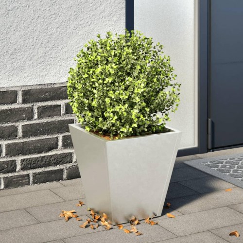 Plantekrukke i rustfrit stål - 30 x 30 x 30 cm