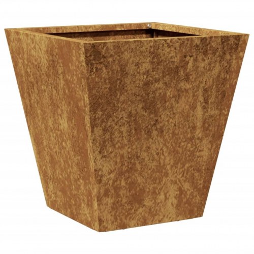 Havekrukke i cortenstål 30 x 30 x 30 cm