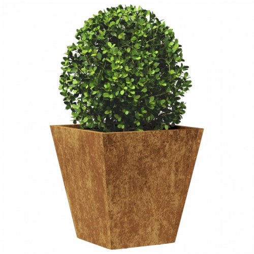 Havekrukke i cortenstål 30 x 30 x 30 cm