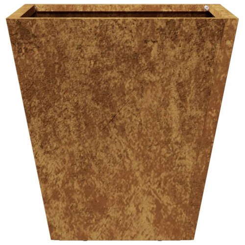 Havekrukke i cortenstål 30 x 30 x 30 cm