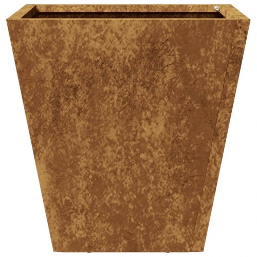 Havekrukke i cortenstål 30 x 30 x 30 cm