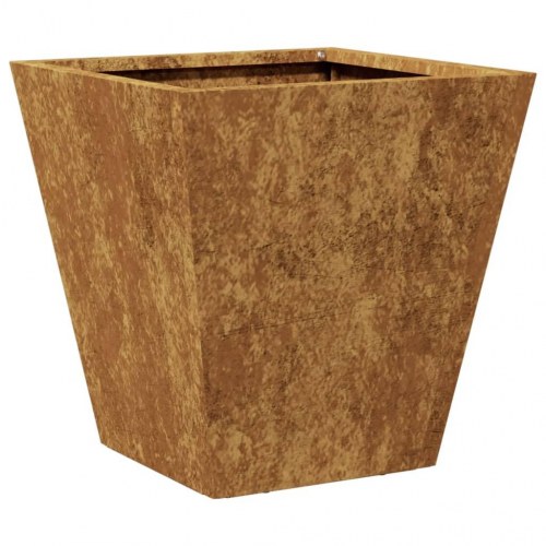Havekrukke i cortenstål 30 x 30 x 30 cm