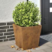 Plantekrukker 2 stk. 40x40x40 cm cortenstål