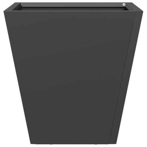 Plantekasse 30x30x30 cm stål sort