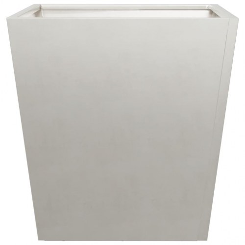 Plantekrukker 2 stk. 40 x 40 x 40 cm i rustfrit stål