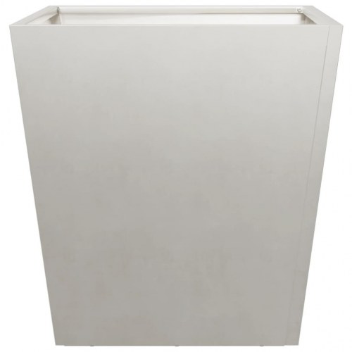Plantekrukker 2 stk. 40 x 40 x 40 cm i rustfrit stål