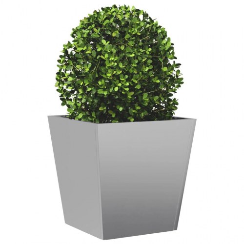 Plantekrukke i galvaniseret stål 40 x 40 x 40 cm