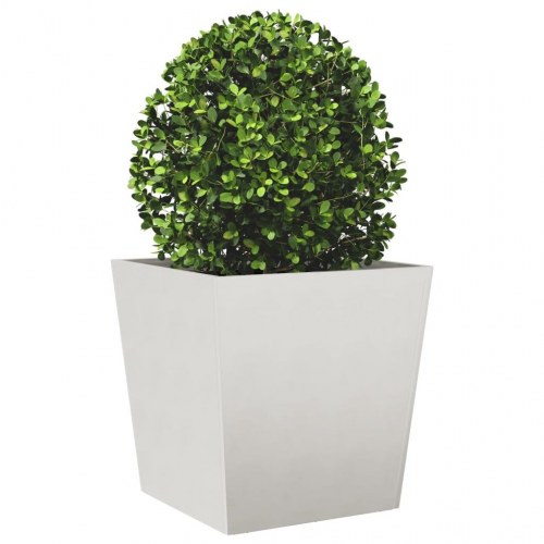 Plantekrukke i rustfrit stål 50 x 50 x 50 cm