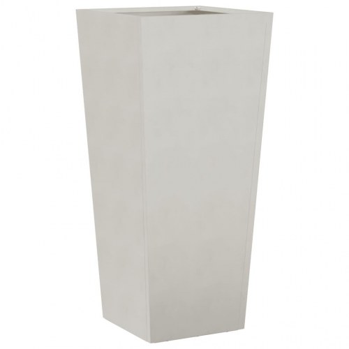Plantekrukke i rustfrit stål - 35 x 35 x 75 cm