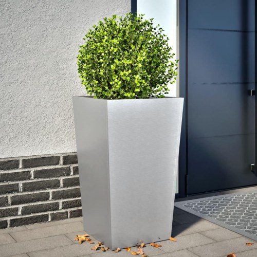 Plantekrukke 45 x 45 x 75 cm i galvaniseret stål