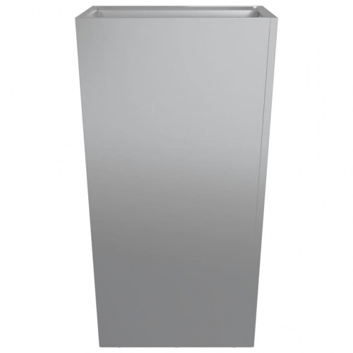 Plantekrukke 45 x 45 x 75 cm i galvaniseret stål