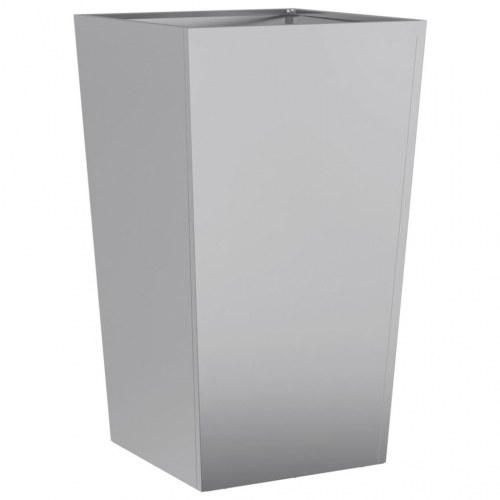 Plantekrukke 45 x 45 x 75 cm i galvaniseret stål