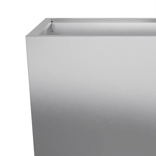 Plantekrukke 45 x 45 x 75 cm i galvaniseret stål