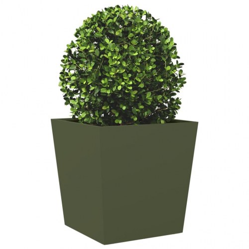 Plantekrukker 2 stk. 50 x 50 x 50 cm - olivengrøn