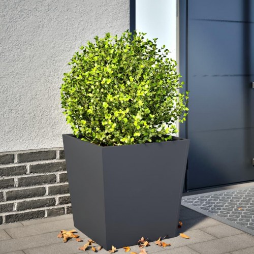 Plantekrukke i stål 50 x 50 x 50 cm