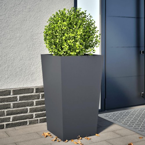 Plantekrukke 45 x 45 x 75 cm - antracitgrå