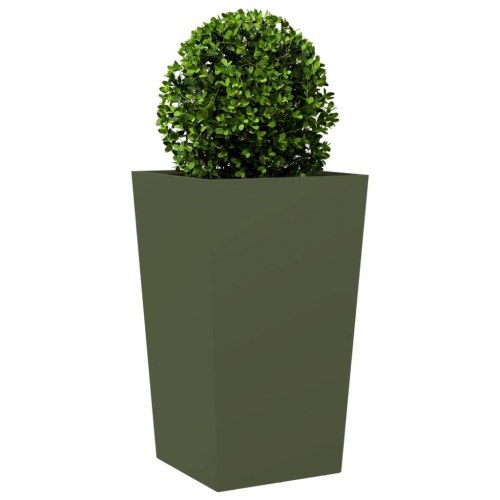 Plantekrukker 2 stk. 45 x 45 x 75 cm - olivengrøn