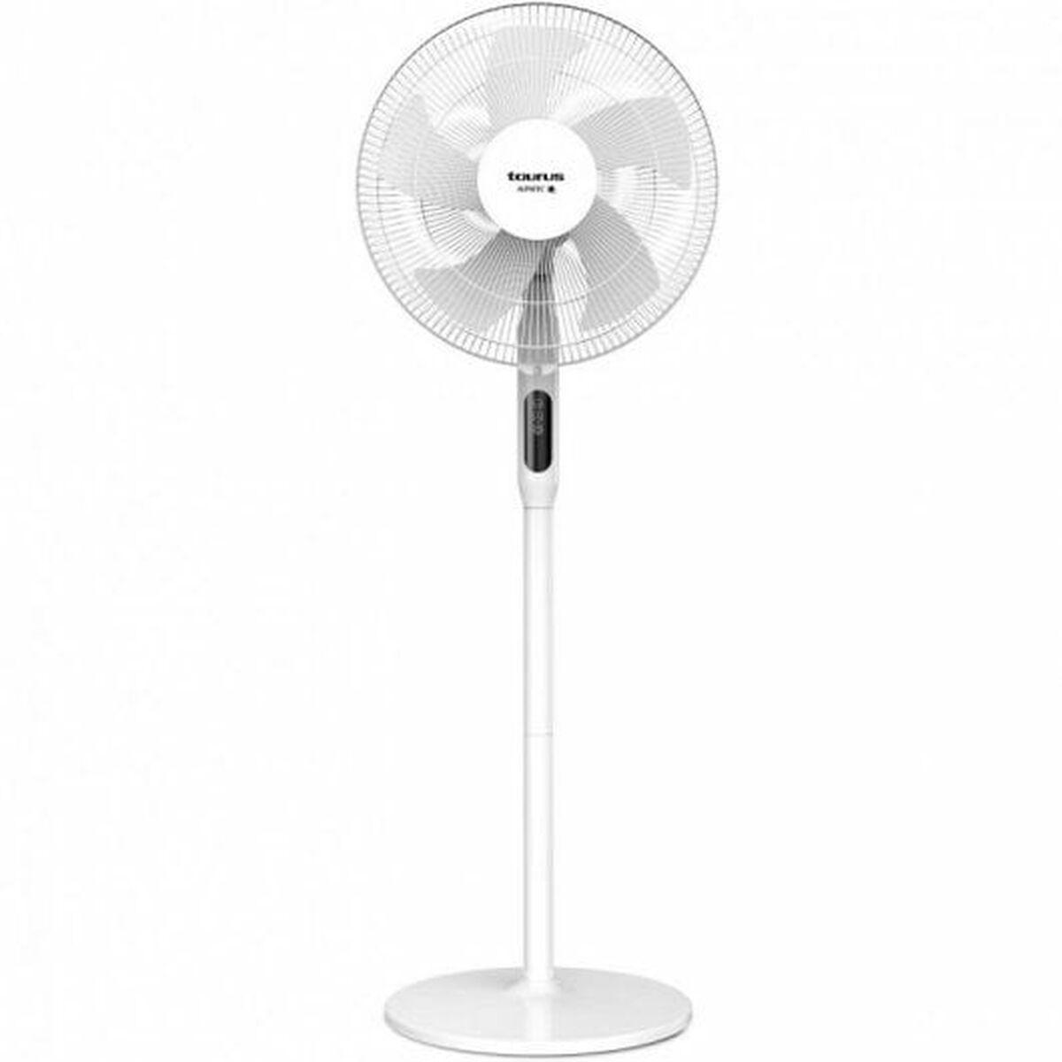 Fritstående Ventilator Taurus Ice Brise 50 W Hvid