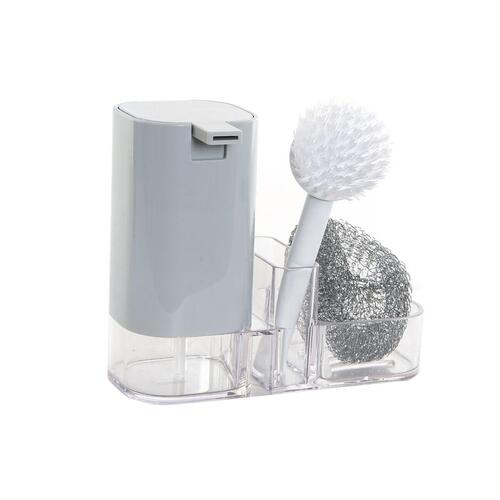 Sæbedispenser Køkken PVC 19 x 7,5 x 16 cm