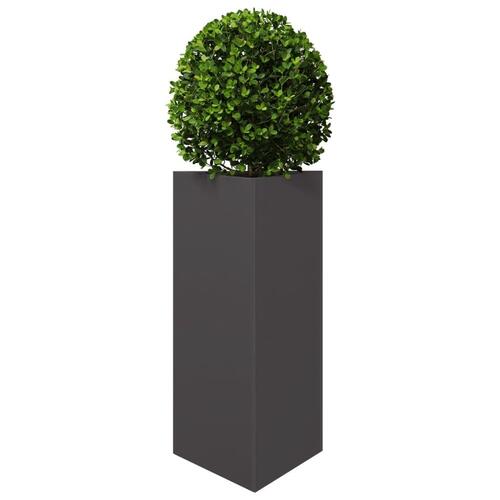 Plantekrukke 40x34,5x70 cm trekantet stål sort