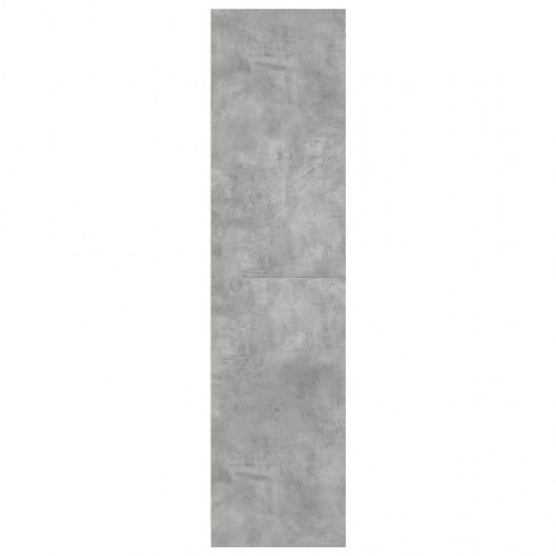 Klædeskab 30 x 50 x 200 cm - betongrå