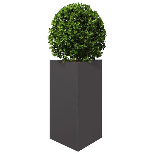 Plantekrukke 50x43x75 cm trekantet stål sort