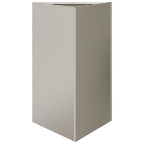 Plantekrukker 2 stk. 50x43x75 cm trekantet cortenstål