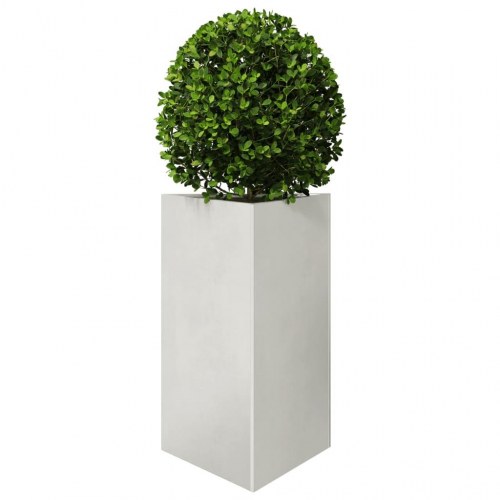 Trekantet plantekrukke i rustfrit stål - 50 × 43 × 75 cm