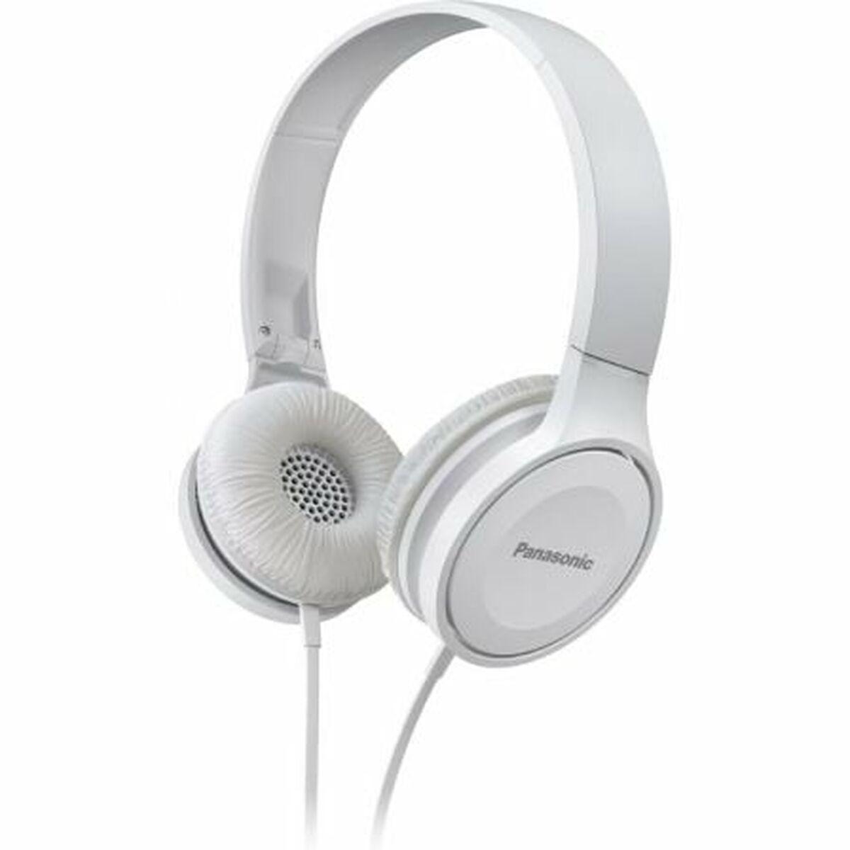 Hovedtelefoner Med Mikrofon Panasonic Rp Hf100me 3.5 Mm Hvid