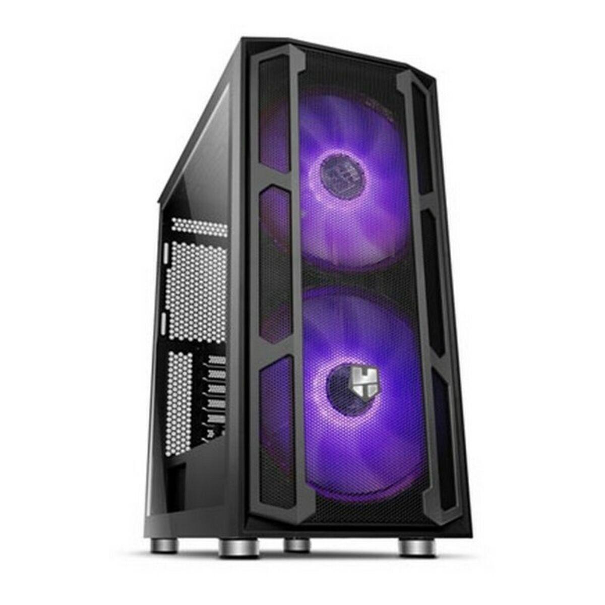 Atx / Mikro Atx/ Mini Itx-mid-tower Case Nox Nxhummernova Rgb Ø 20 Cm Sort Multifarvet