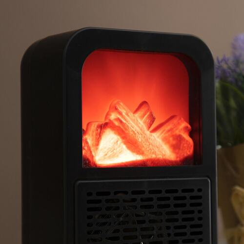 Bordvarmer med 3D flammeeffekt Flehatt (OUTLET B)