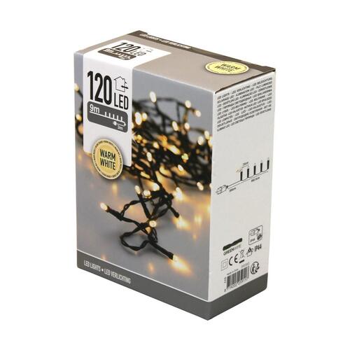 LED guirlande AX8401020 - varmt hvidt lys, 12 m (IP44)