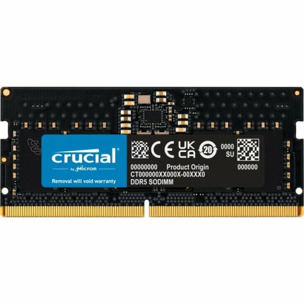 RAM-hukommelse Crucial 8 GB 5200 MHz DDR5 SDRAM DDR5 CL42