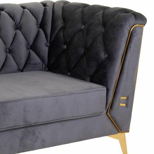 Sofa Alexandra House Living Grå 72 x 75 x 153 cm