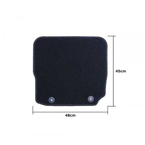 Bilmåtter sæt - OCC Motorsport OCCD0006, sort, 5 dele (Audi A3 8L)