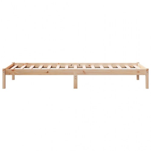 Ekstra lang sengeramme 100 x 210 cm i massivt fyrretræ - uden madras