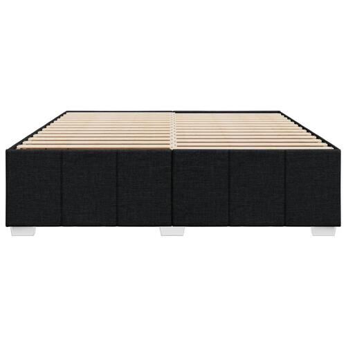 Sengeramme uden madras 180x200 cm stof sort