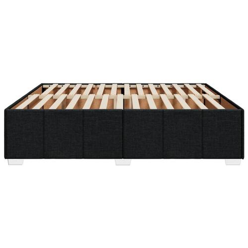 Sengeramme uden madras 180x200 cm stof sort