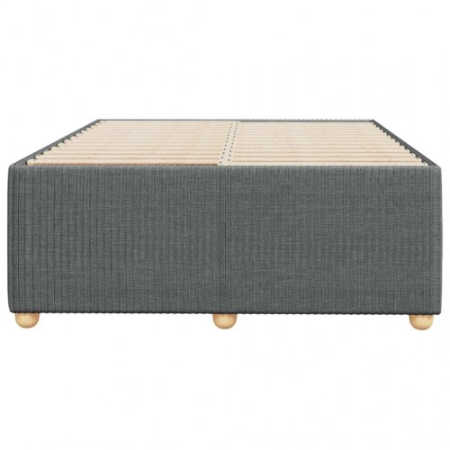 Sengeramme uden madras 120 x 200 cm - mørkegrå stof