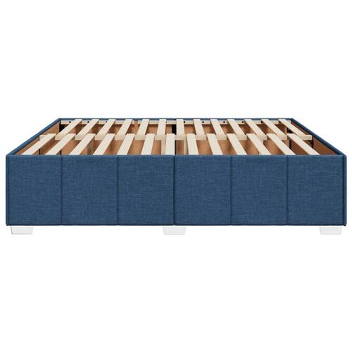 Sengeramme uden madras 180x200 cm stof blå