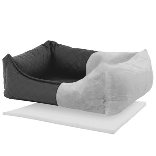 Madison hundeseng Skai Check 120x95x28 cm grå